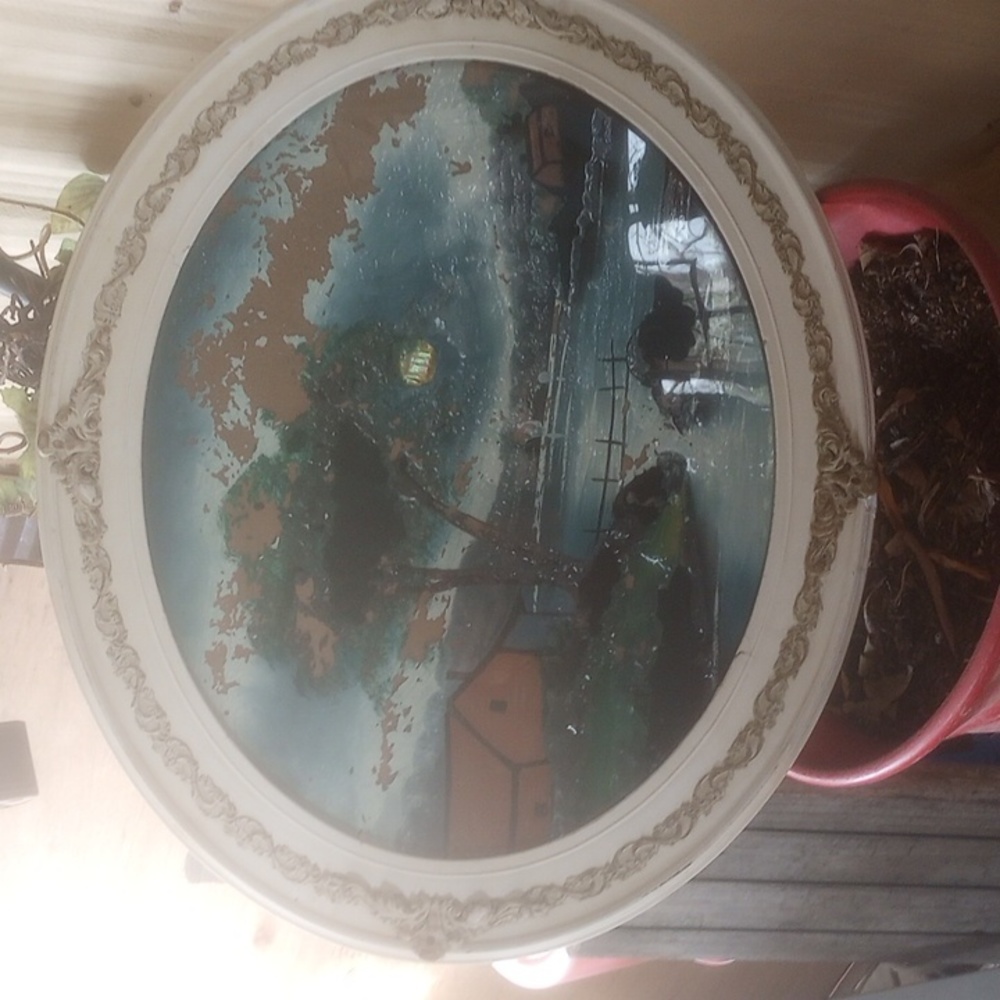 16x20 picture inside gourgous Antiques Frame.